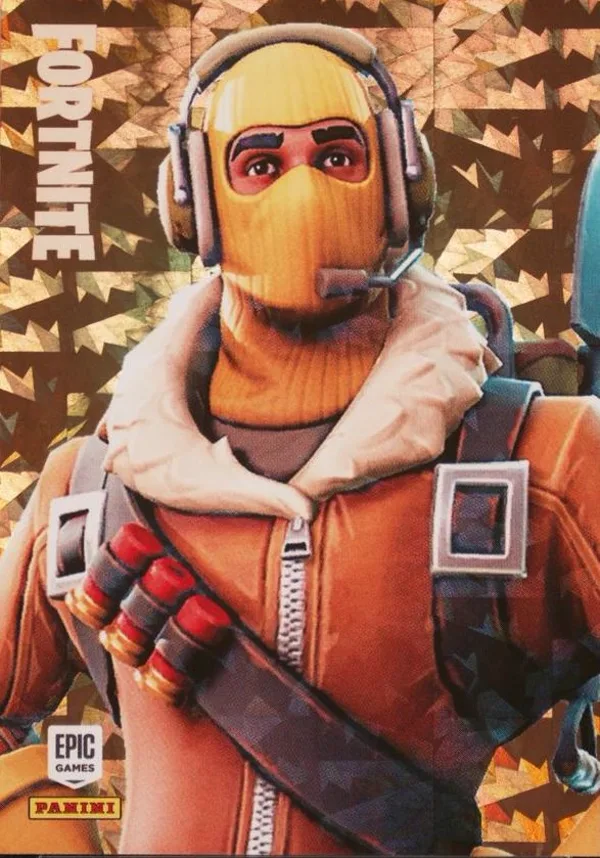 Raptor Panini Fortnite trading card front