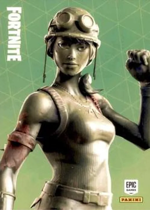 Toy Trooper Panini Fortnite trading card