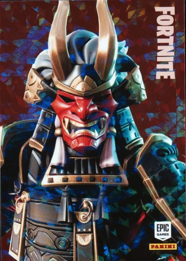 Shogun Panini Fortnite trading card front