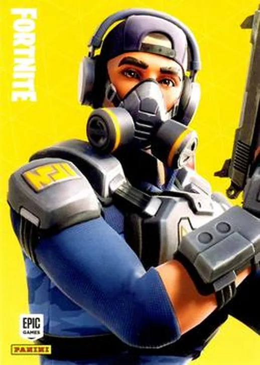 Bravo Leader Panini Fortnite trading card