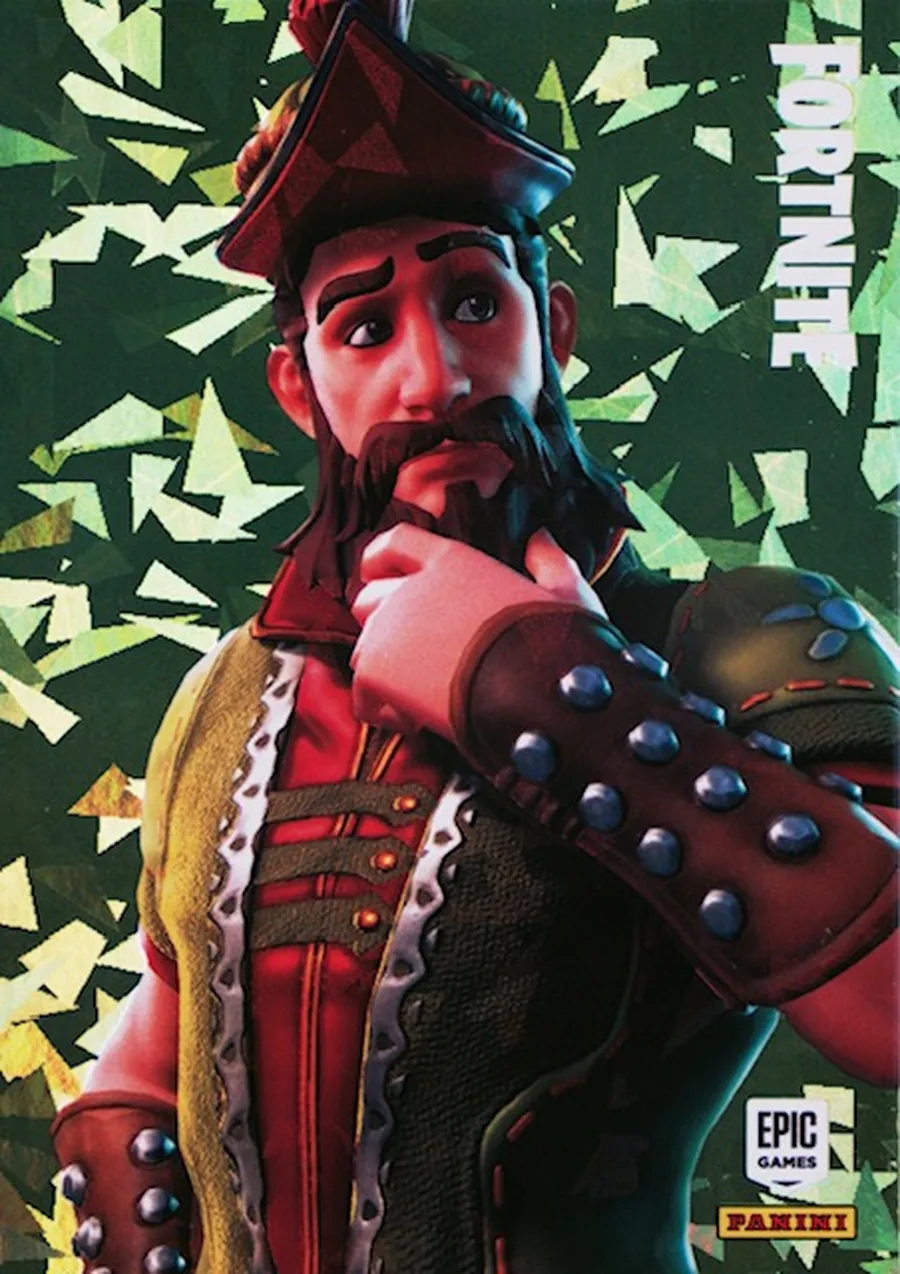 Hacivat Panini Fortnite trading card front