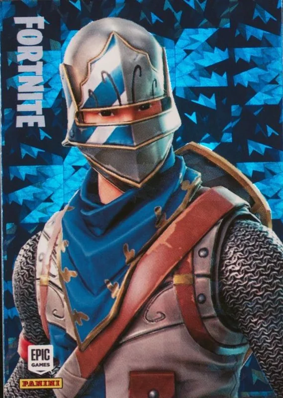 Blue Squire Panini Fortnite trading card front