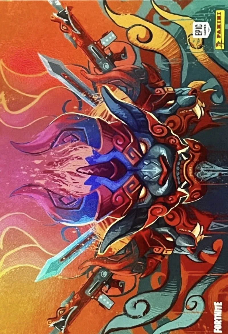 Firewalker Panini Fortnite trading card front