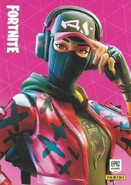Riley Panini Fortnite trading card