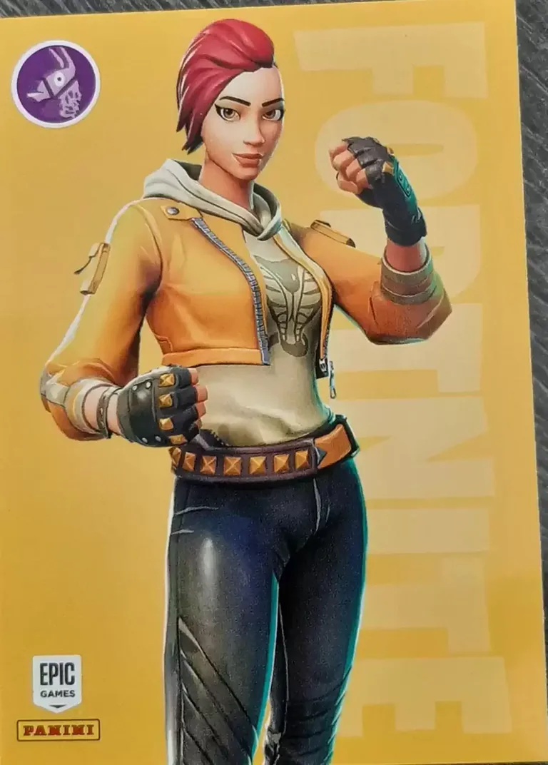 Shade Panini Fortnite trading card front