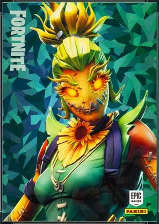 Straw Ops Panini Fortnite trading card front