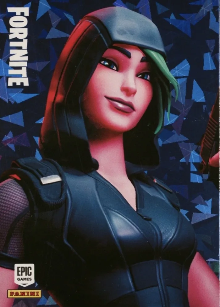 Hazard Panini Fortnite trading card front