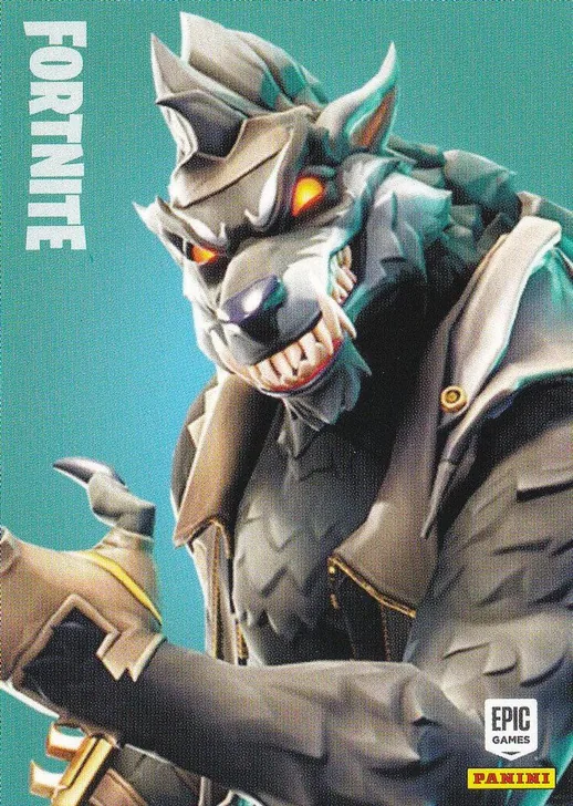 Dire Panini Fortnite trading card