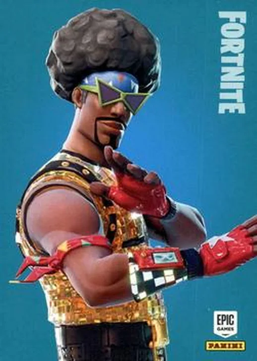 Funk Ops Panini Fortnite trading card