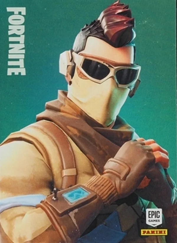 Armadillo Panini Fortnite trading card front