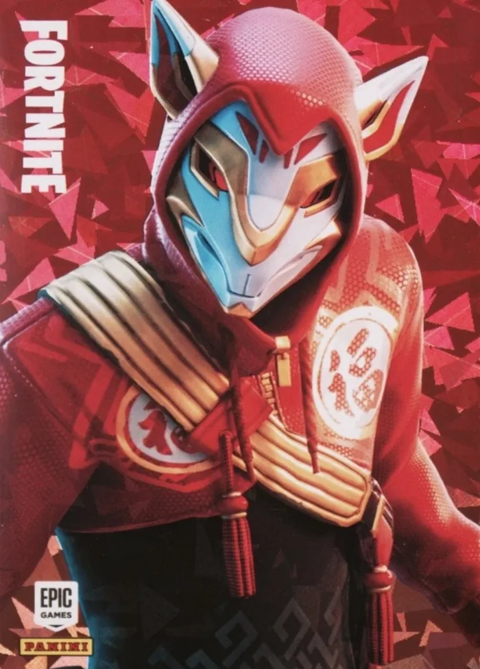 Swift Panini Fortnite trading card front
