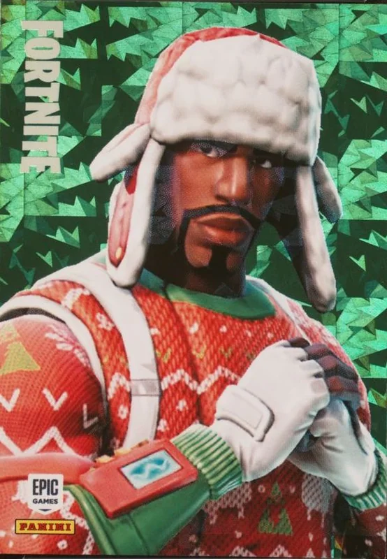 Yuletide Ranger Panini Fortnite trading card front