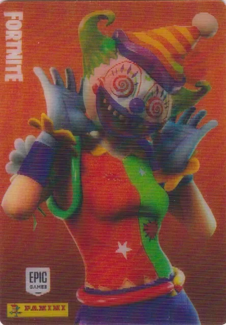 Peekaboo Panini Fortnite trading card front