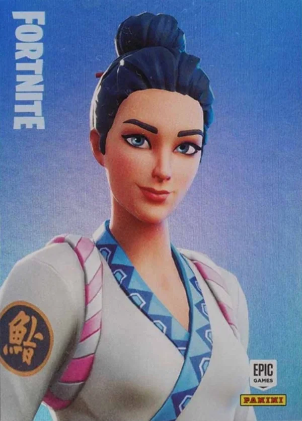 Maki Master Panini Fortnite trading card front