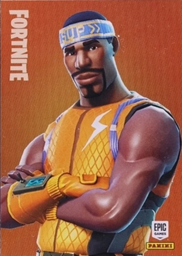 Hyperion Panini Fortnite trading card front