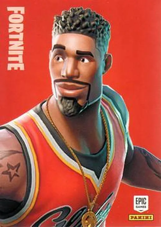 Jumpshot Panini Fortnite trading card