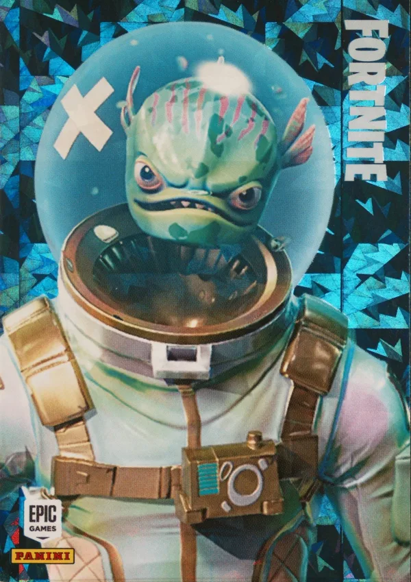 Leviathan Panini Fortnite trading card front