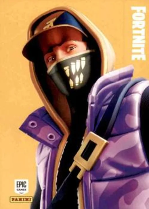 Street Striker Panini Fortnite trading card