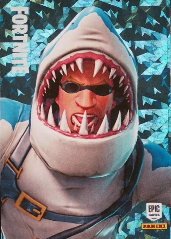 Chomp Sr. Panini Fortnite trading card front