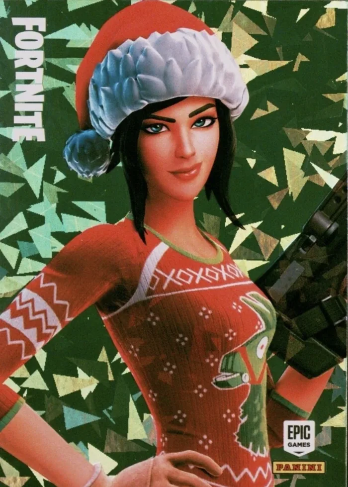 Jolly Jammer Panini Fortnite trading card front