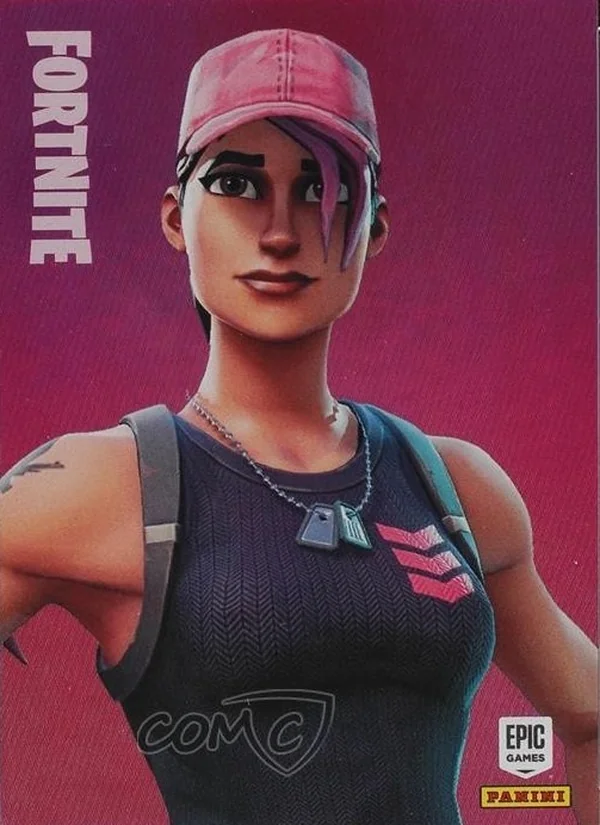 Rose Team Leader Panini Fortnite trading card front