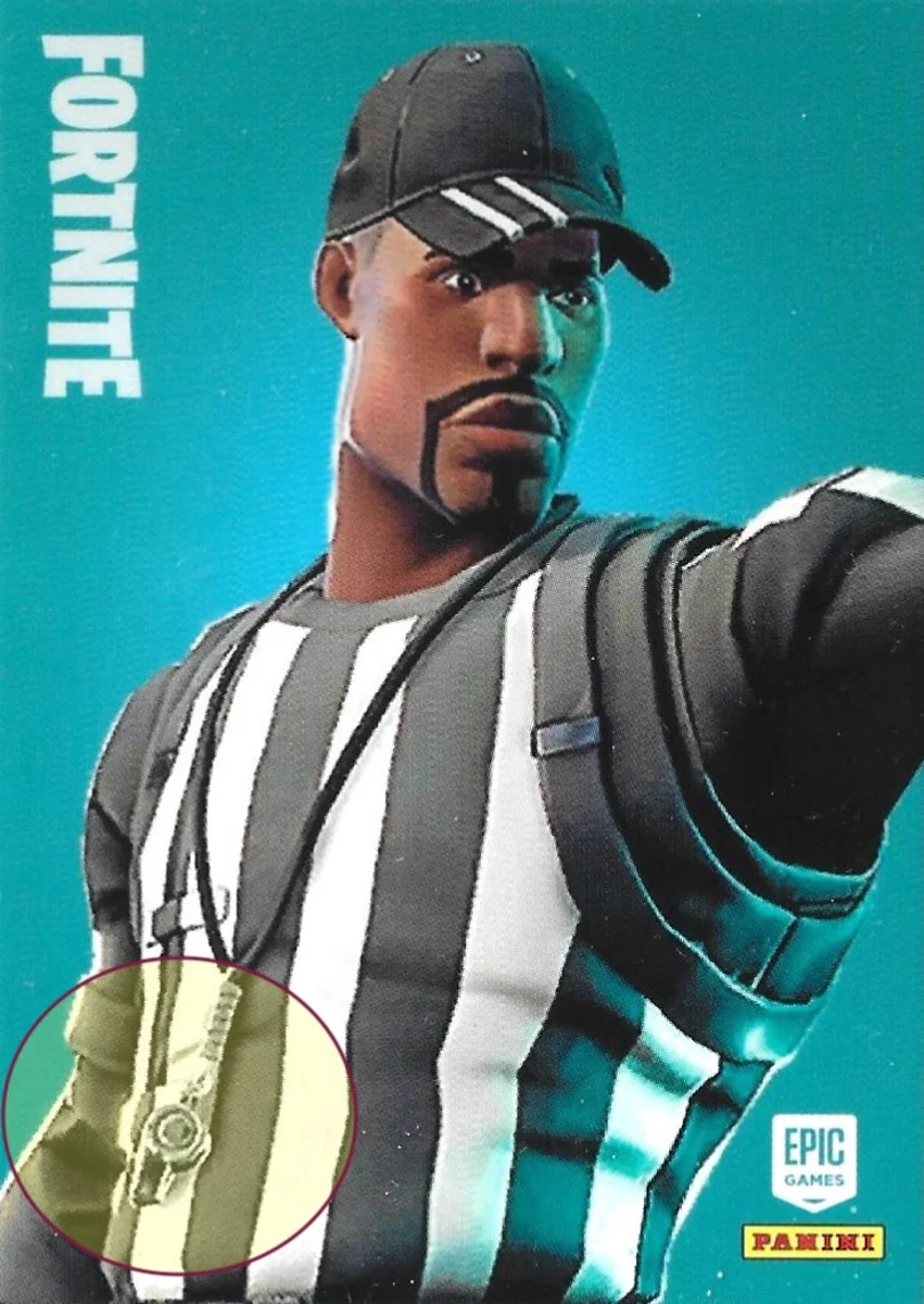 Striped Soldier #143 Unreleased Prototype — Series 1 Italy Print prototype card front