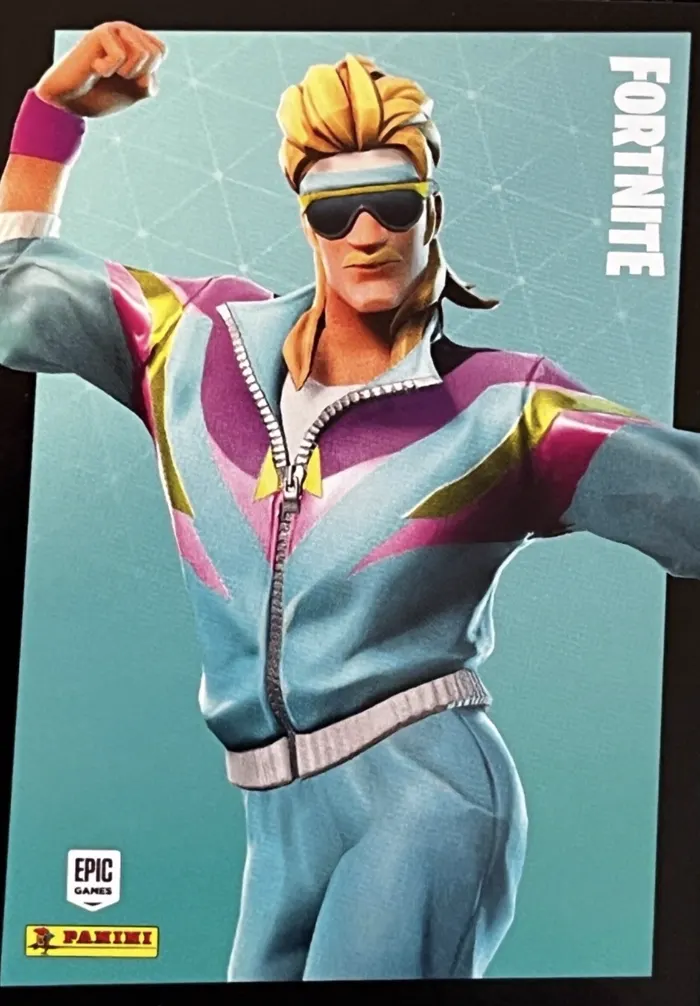 Mullet Marauder Panini Fortnite trading card front