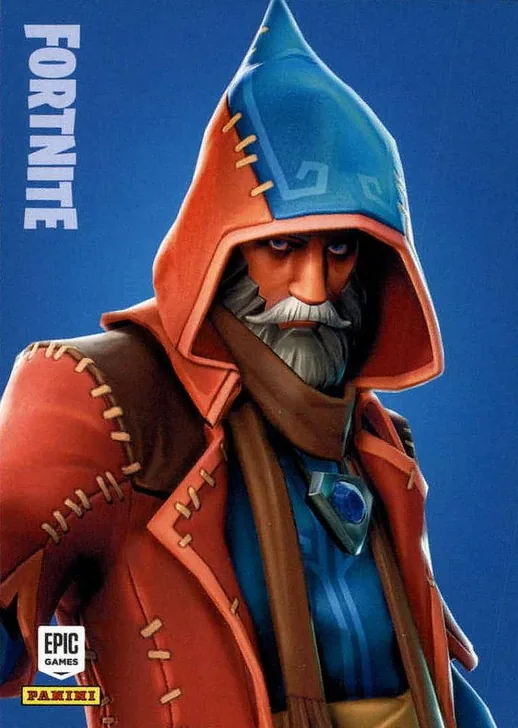 Castor Panini Fortnite trading card