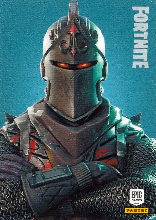 Black Knight Panini Fortnite trading card