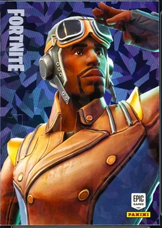 Maximilian Panini Fortnite trading card front