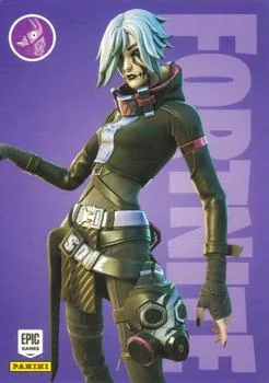 Grimoire Panini Fortnite trading card front