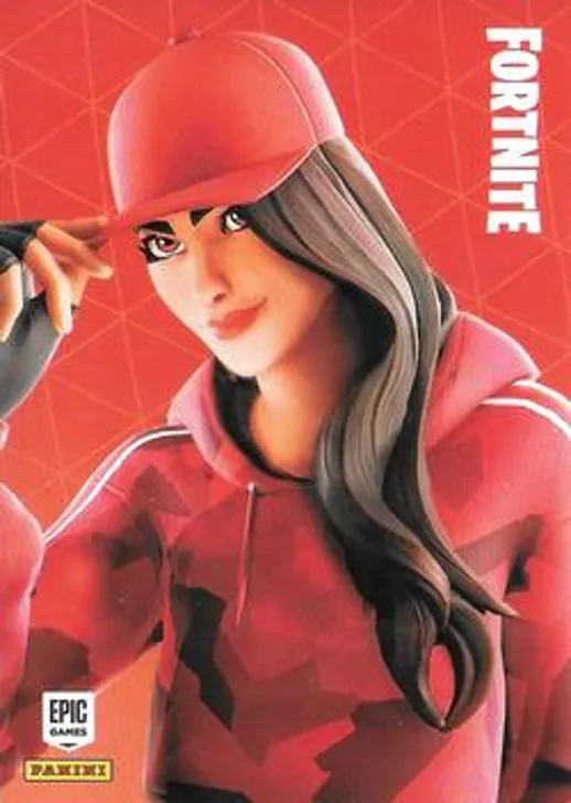 Ruby Panini Fortnite trading card