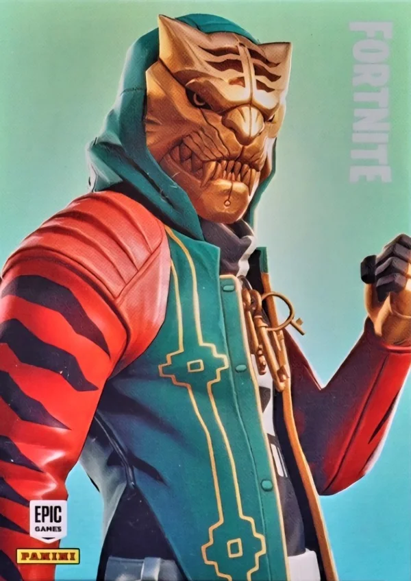 Master Key Panini Fortnite trading card front