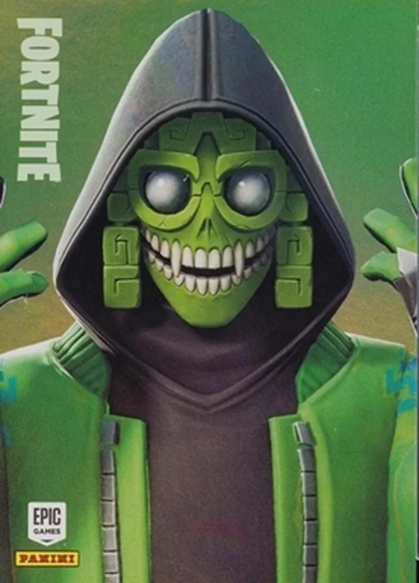 Mezmer Panini Fortnite trading card front