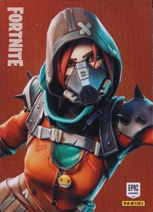 Mayhem Panini Fortnite trading card front