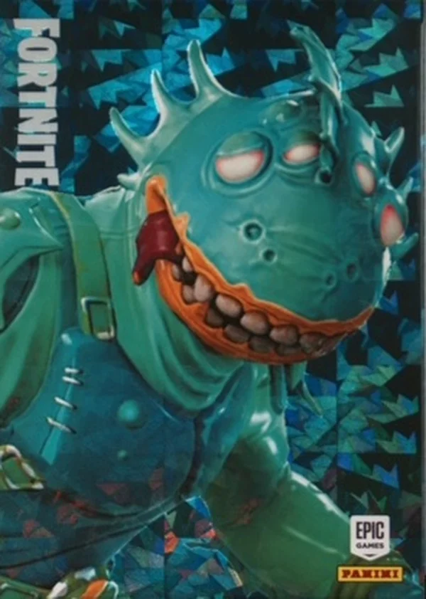 Moisty Merman Panini Fortnite trading card front