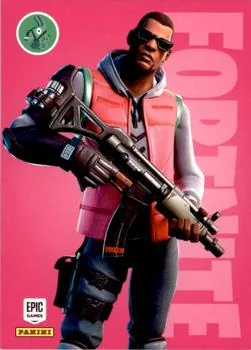 Tango Panini Fortnite trading card front
