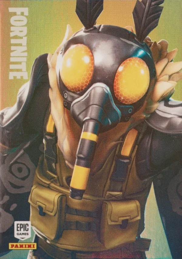 Mothmando Panini Fortnite trading card front