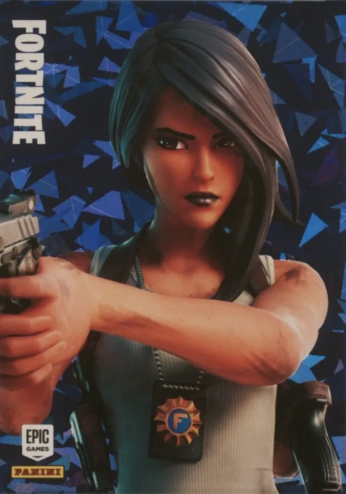Flatfoot Panini Fortnite trading card front