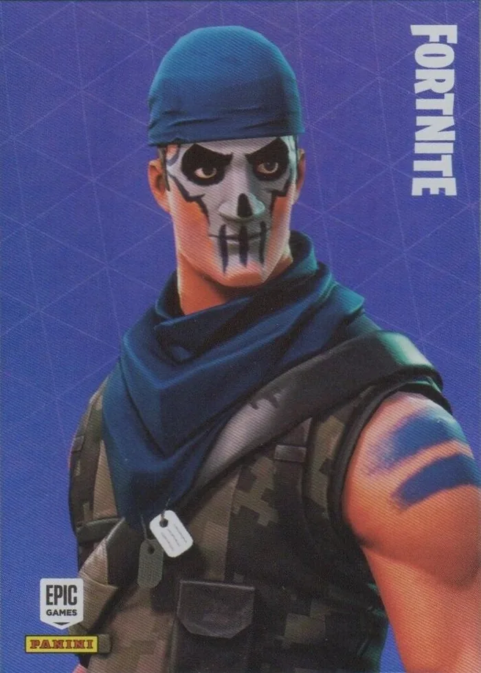 Warpaint Panini Fortnite trading card