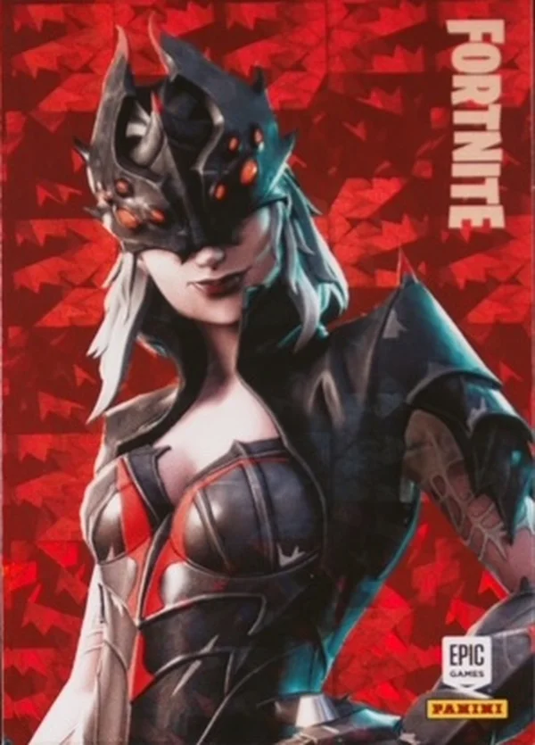 Arachne Panini Fortnite trading card front