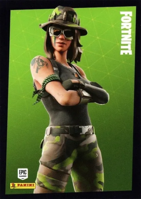 Swamp Stalker Panini Fortnite trading card front