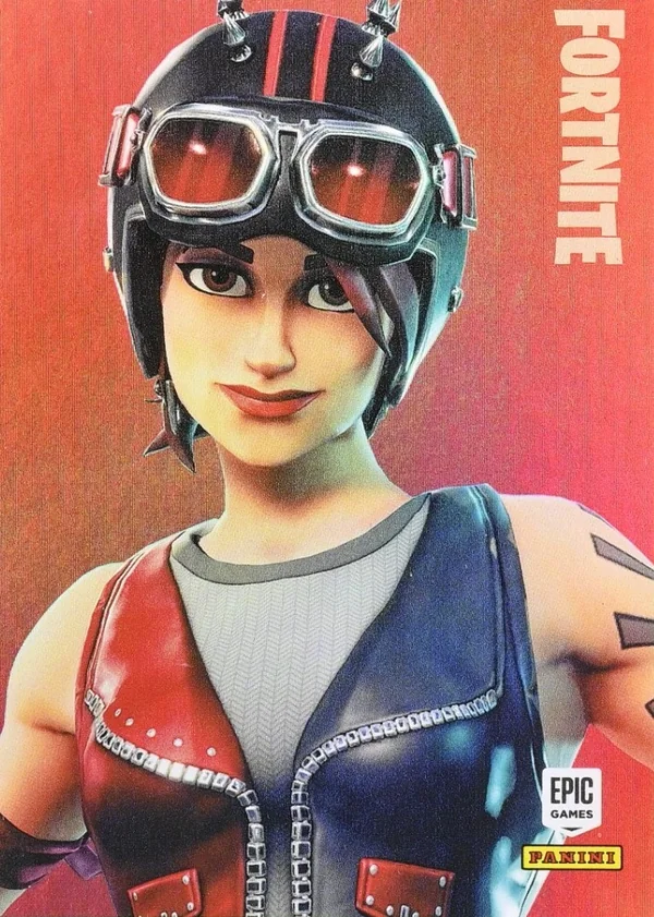 Chopper Panini Fortnite trading card front