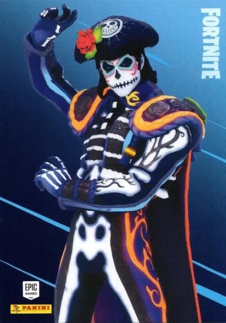 Dante Panini Fortnite trading card front