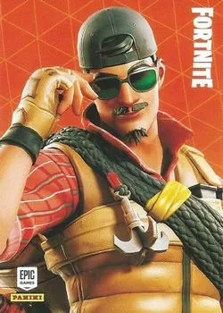Wrangler Panini Fortnite trading card