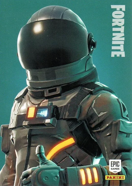 Dark Voyager Panini Fortnite trading card