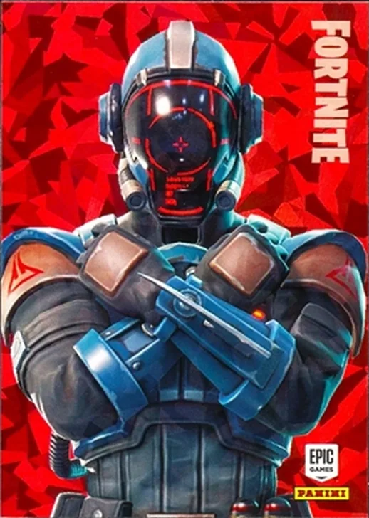 2019 Panini Fortnite Series 1 The Visitor USA Crystal Shard card