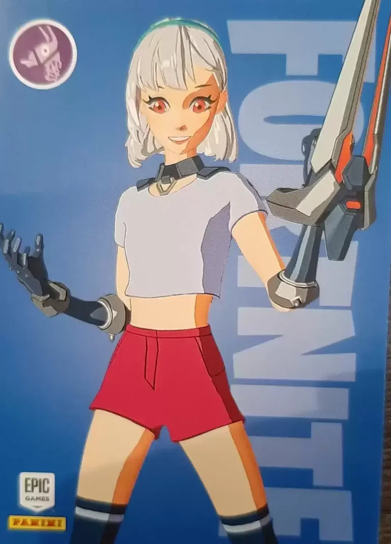 Lexa Panini Fortnite trading card front
