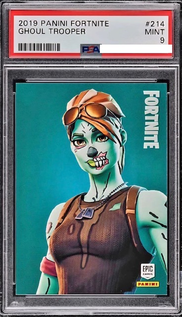 Panini Fortnite Series 1 Ghoul Trooper base card