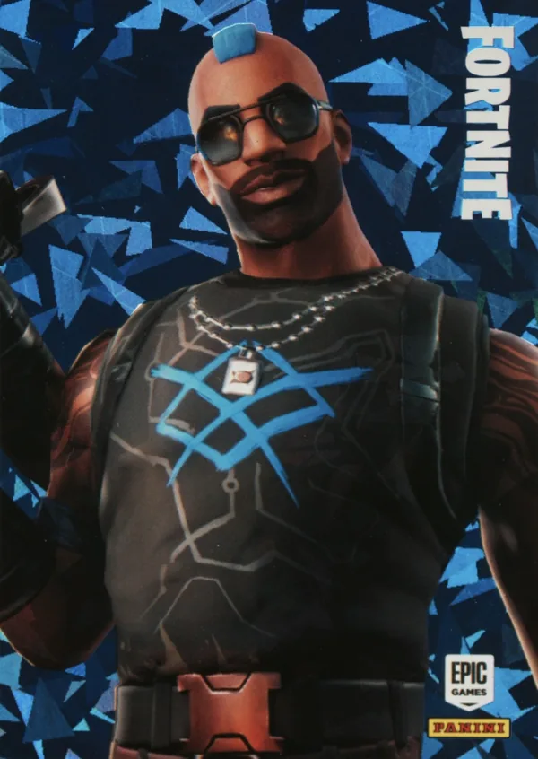 Anarchy Agent Panini Fortnite trading card front